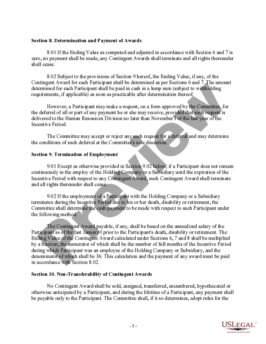 Preview Sustained Profit Growth Plan