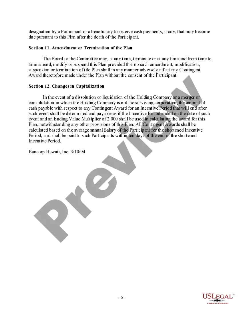 Preview Sustained Profit Growth Plan