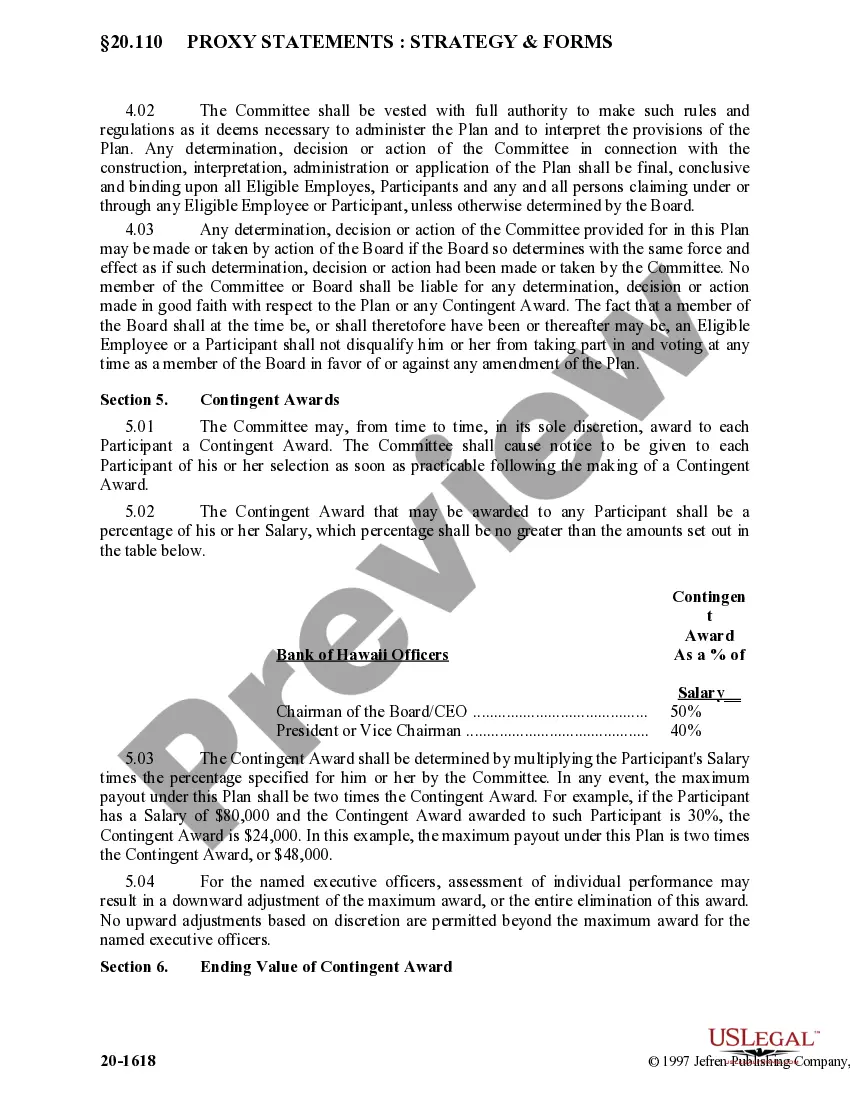 Get Executive Officer One-Year Incentive Plan Preview Executive Officer One-Year Incentive Plan