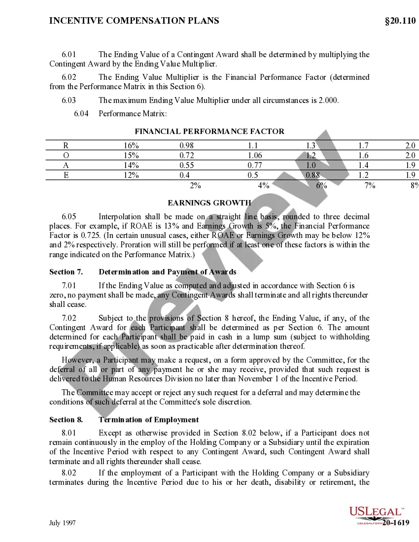 Get Executive Officer One-Year Incentive Plan Preview Executive Officer One-Year Incentive Plan