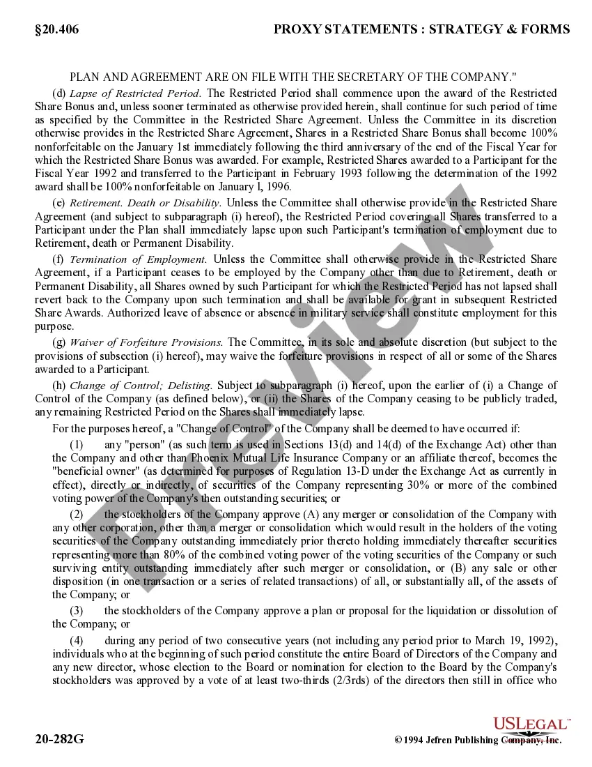 Preview Restated Employee Annual Incentive Bonus Plan with attachments