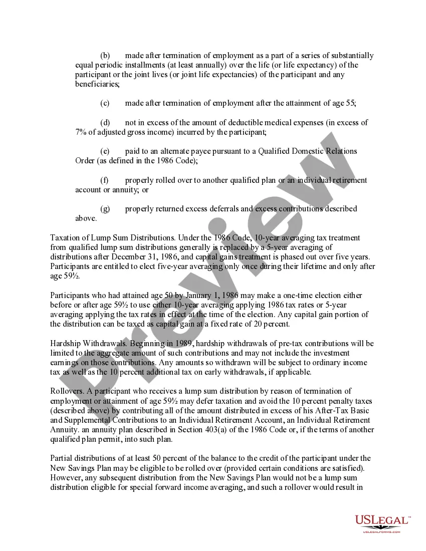 Preview Approval of savings plan for employees