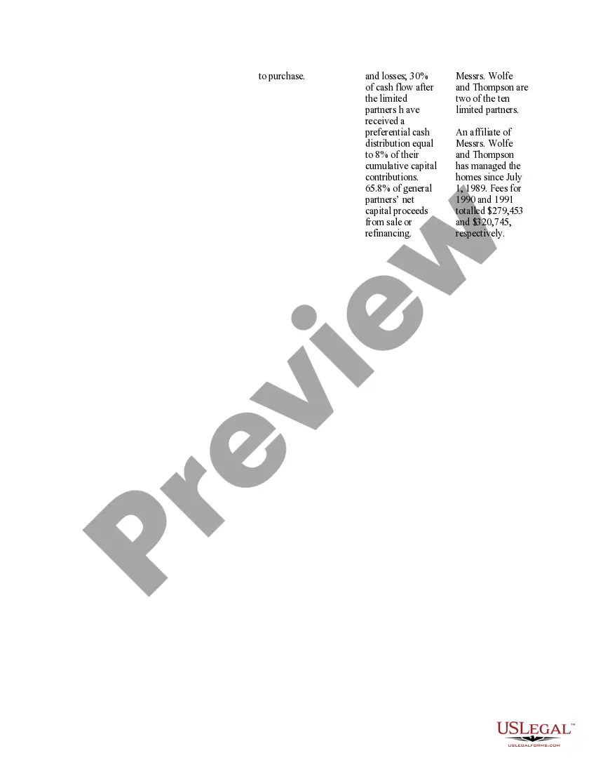 Get Utilization by a REIT of partnership structures in financing five development projects Preview Utilization by a REIT of partnership structures in financing five development projects