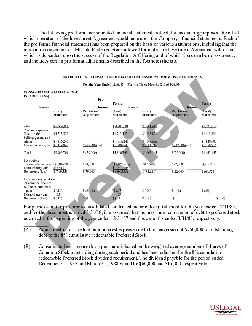 Get Approval of authorization of preferred stock Preview Approval of authorization of preferred stock