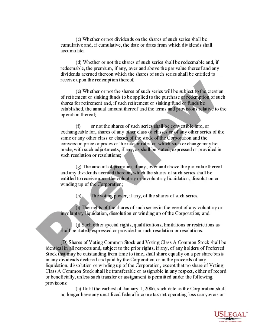 Get Amended and Restated Certificate of Incorporation of CMI Corporation Preview Amended and Restated Certificate of Incorporation of CMI Corporation