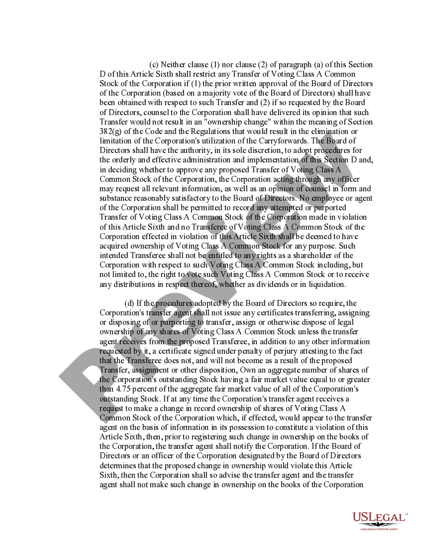Get Amended and Restated Certificate of Incorporation of CMI Corporation Preview Amended and Restated Certificate of Incorporation of CMI Corporation