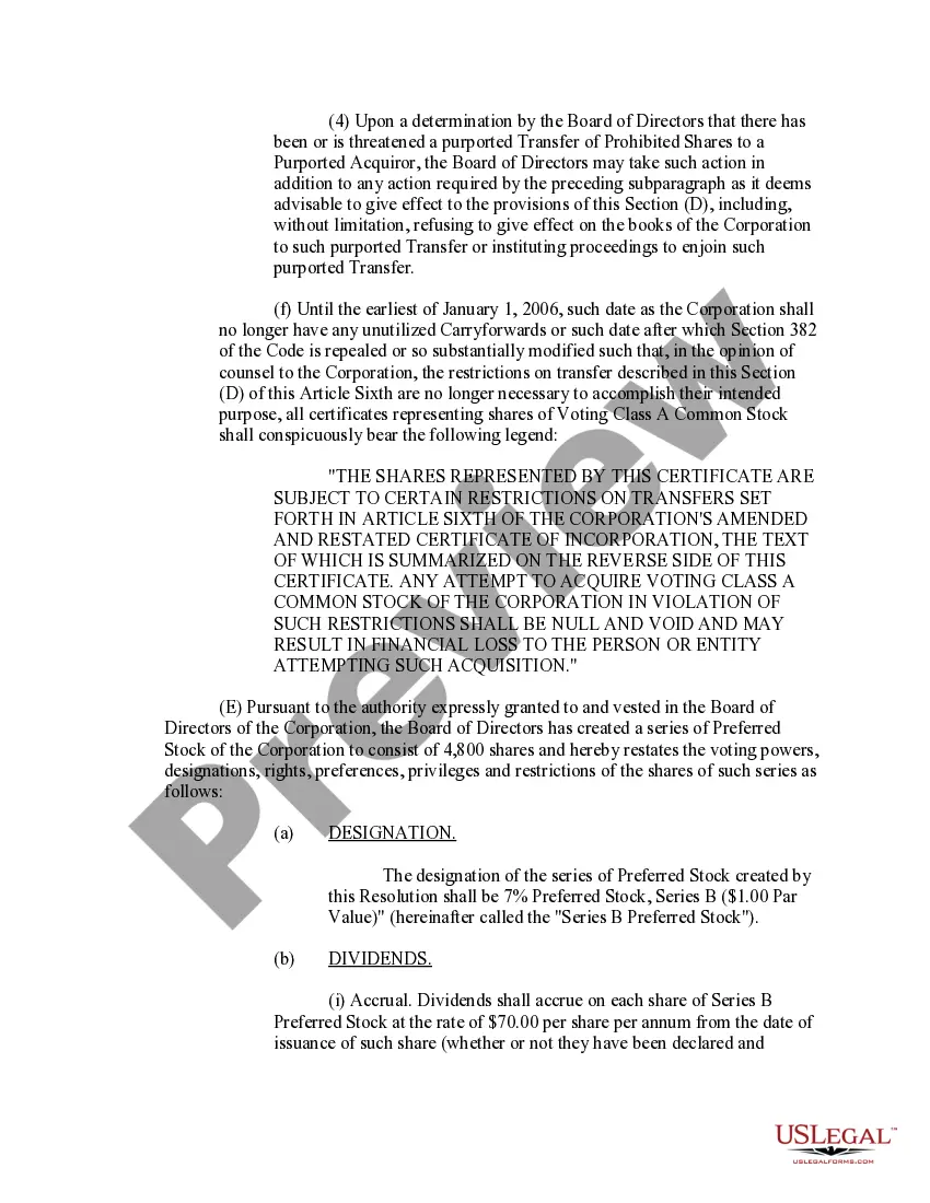 Get Amended and Restated Certificate of Incorporation of CMI Corporation Preview Amended and Restated Certificate of Incorporation of CMI Corporation