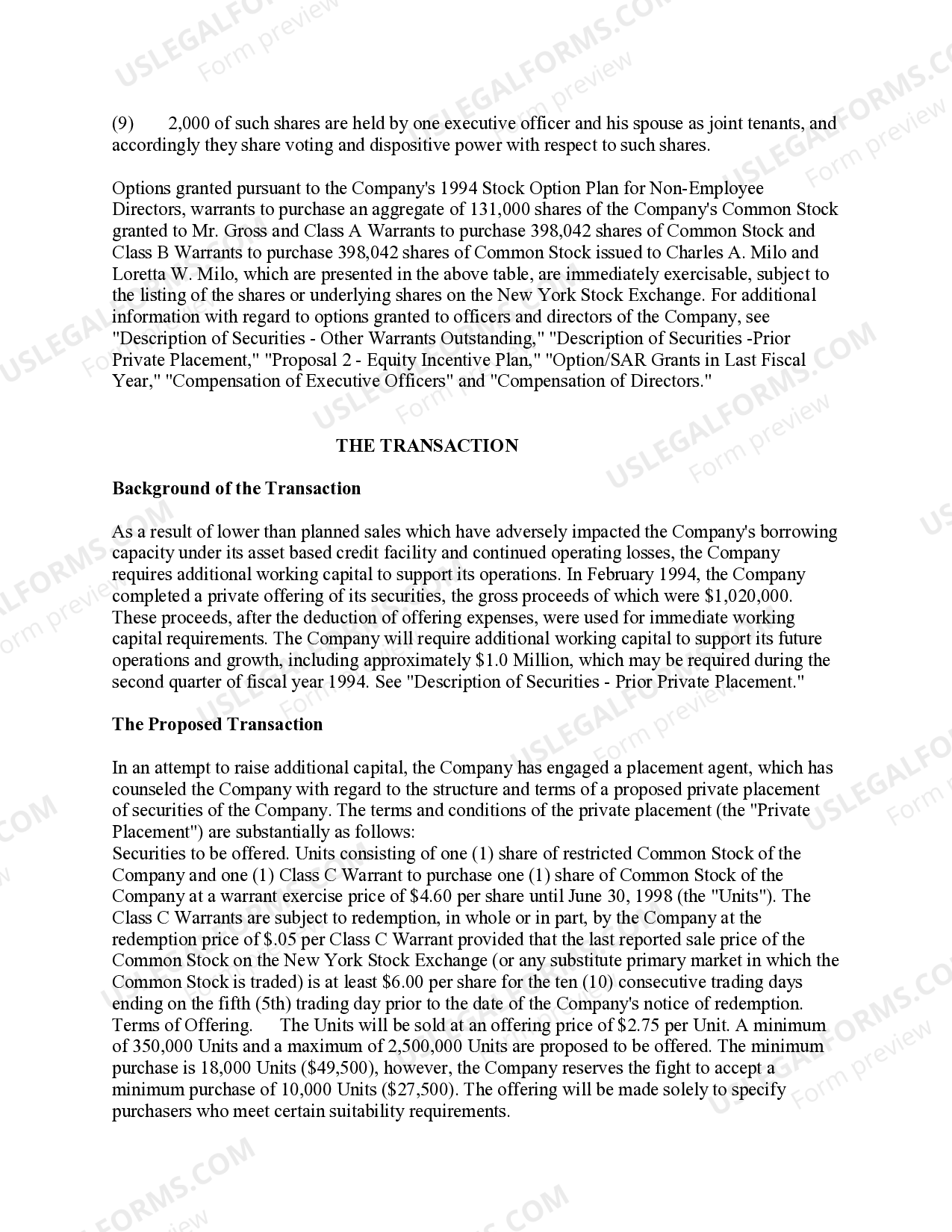 Oakland Michigan Proxy Statement of Electronic Associates, Inc. with appendix