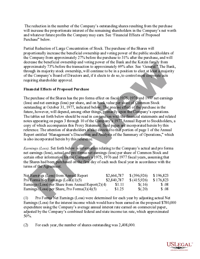 Get Sample Proposed purchase of 300,000 shares with copy of Agreement Preview Sample Proposed purchase of 300,000 shares with copy of Agreement