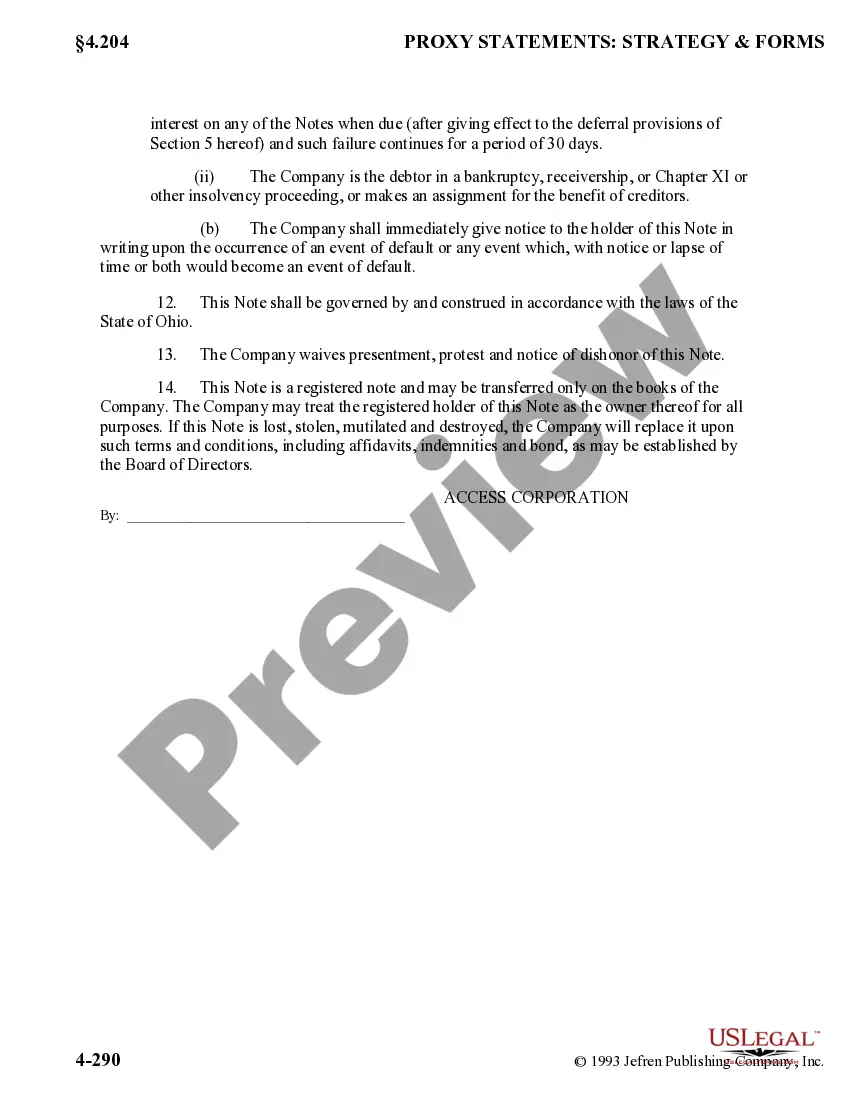 Get Form of Note Preview Form of Note