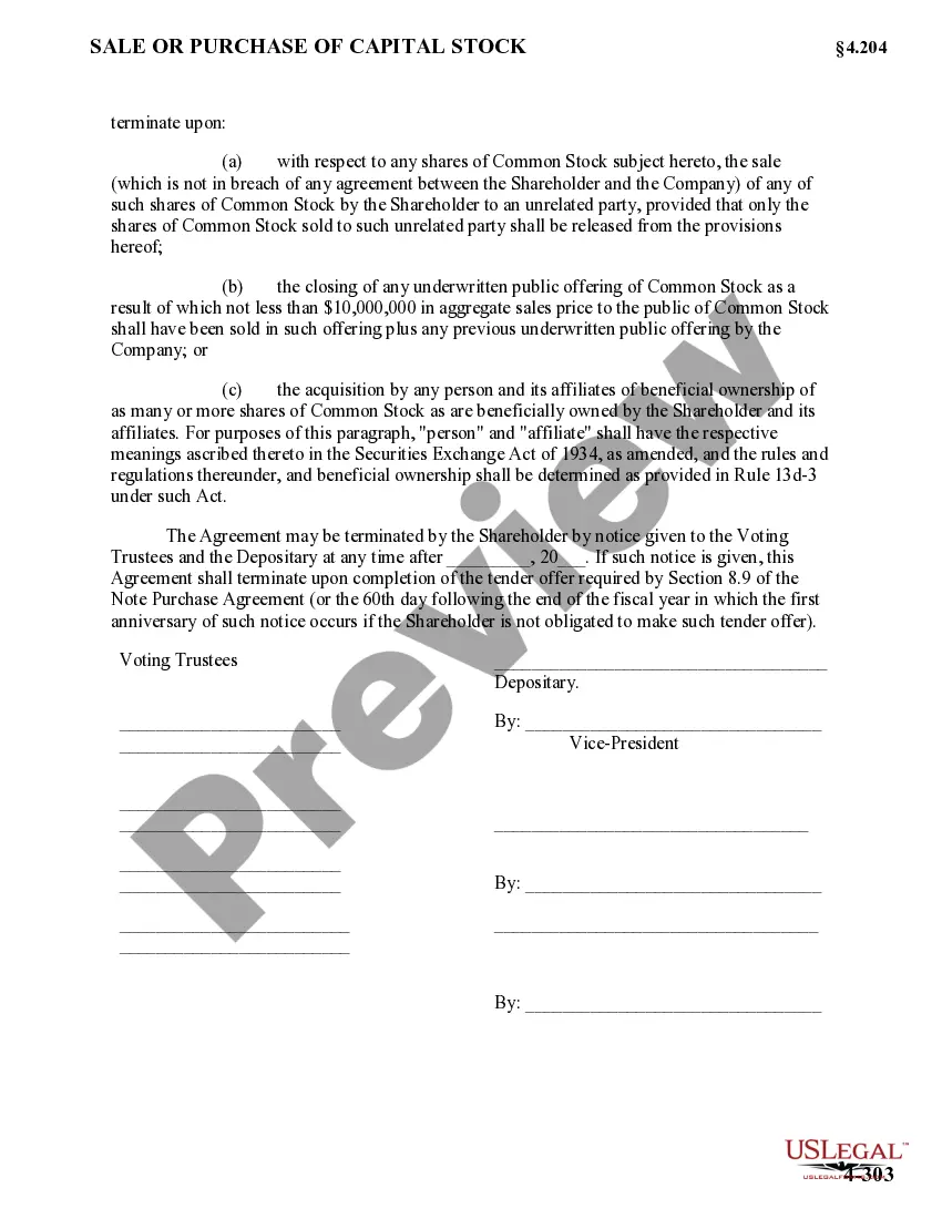 Get Voting Trust Agreement which provides that the shareholder has issued certificates in the care of the depositary in the name of the voting trustees Preview Voting Trust Agreement which provides that the shareholder has issued certificates in the care of the depositary in the name of the voting trustees