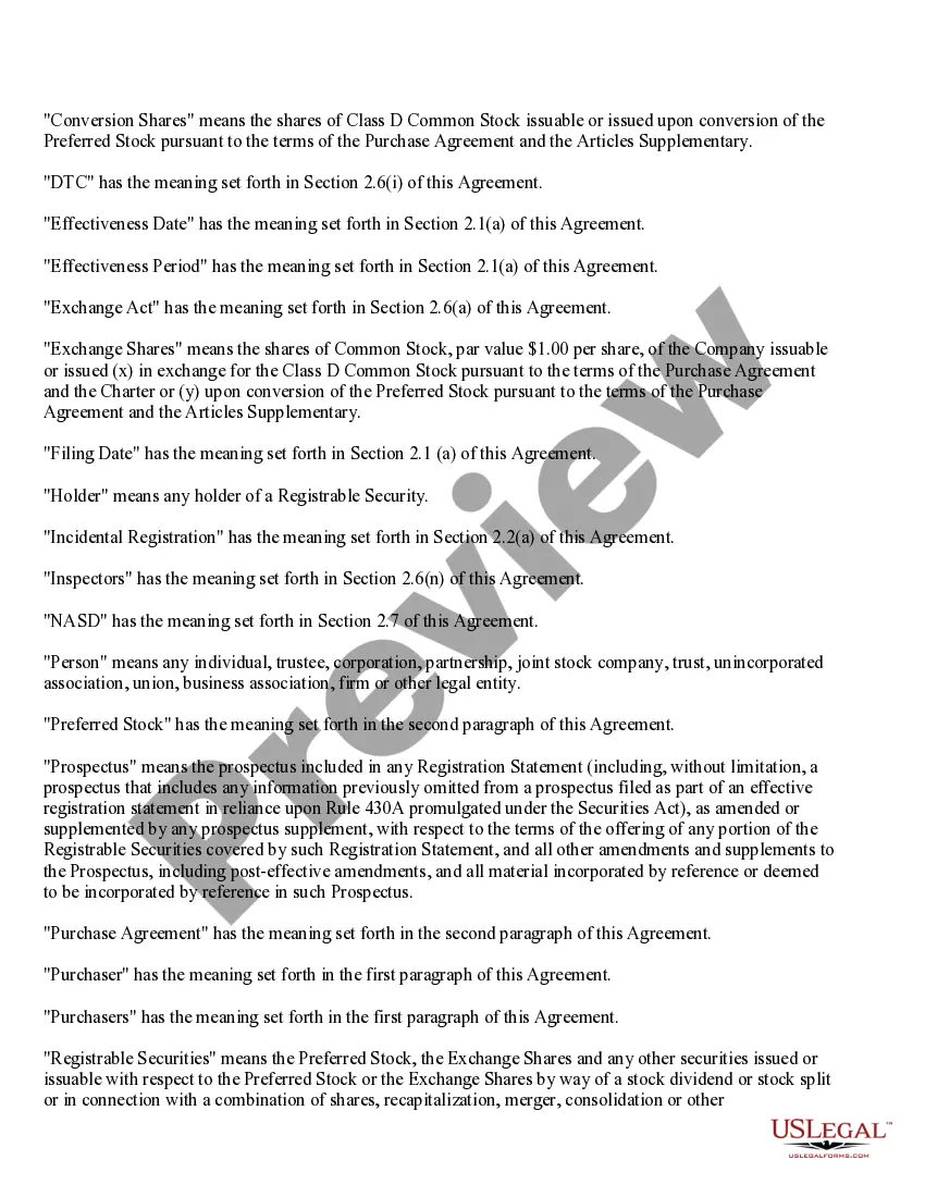 Get Registration Rights Agreement between Alexander and Alexander Services, Inc. and Purchasers Preview Registration Rights Agreement between Alexander and Alexander Services, Inc. and Purchasers