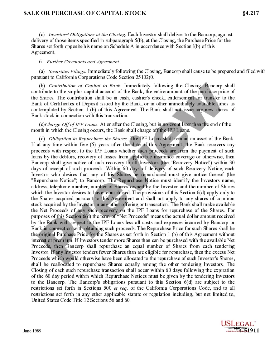 Get Sample Agreement for Purchase and Sale of Stock between QCB Bancorp, Queen City Bank, N.A., and Directors Preview Sample Agreement for Purchase and Sale of Stock between QCB Bancorp, Queen City Bank, N.A., and Directors