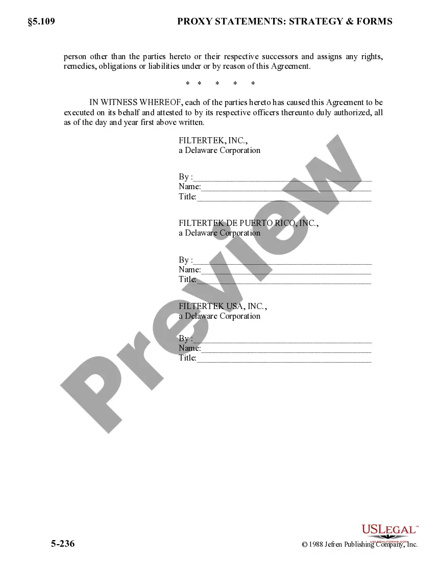 Get Agreement and Plan of Merger by Filtertek, Inc., Filtertek de Puerto Rico, and Filtertek USA, Inc. Preview Agreement and Plan of Merger by Filtertek, Inc., Filtertek de Puerto Rico, and Filtertek USA, Inc.