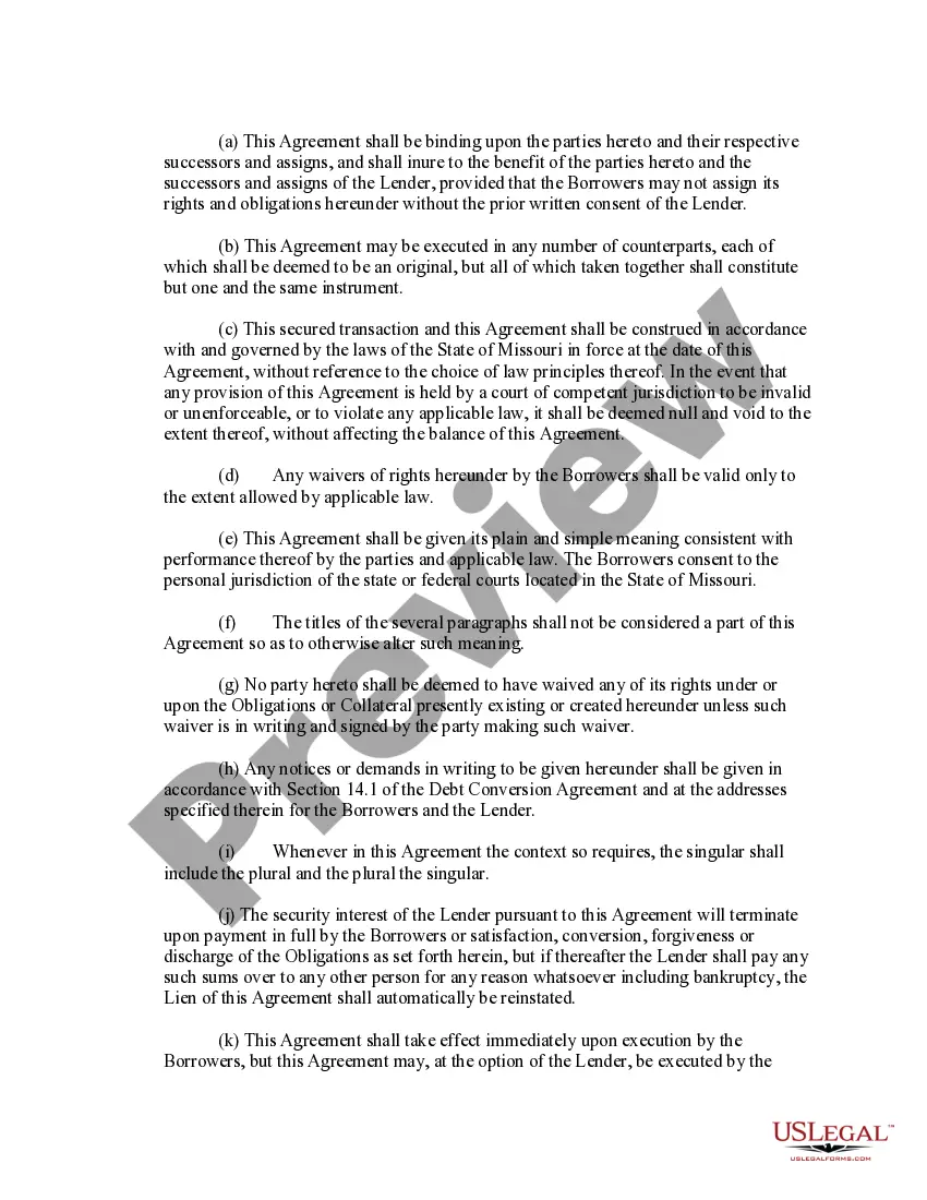 Get Form of Security Agreement between Everest and Jennings International, Ltd., Everest and Jennings, Inc., and BIL, Ltd. Preview Form of Security Agreement between Everest and Jennings International, Ltd., Everest and Jennings, Inc., and BIL, Ltd.