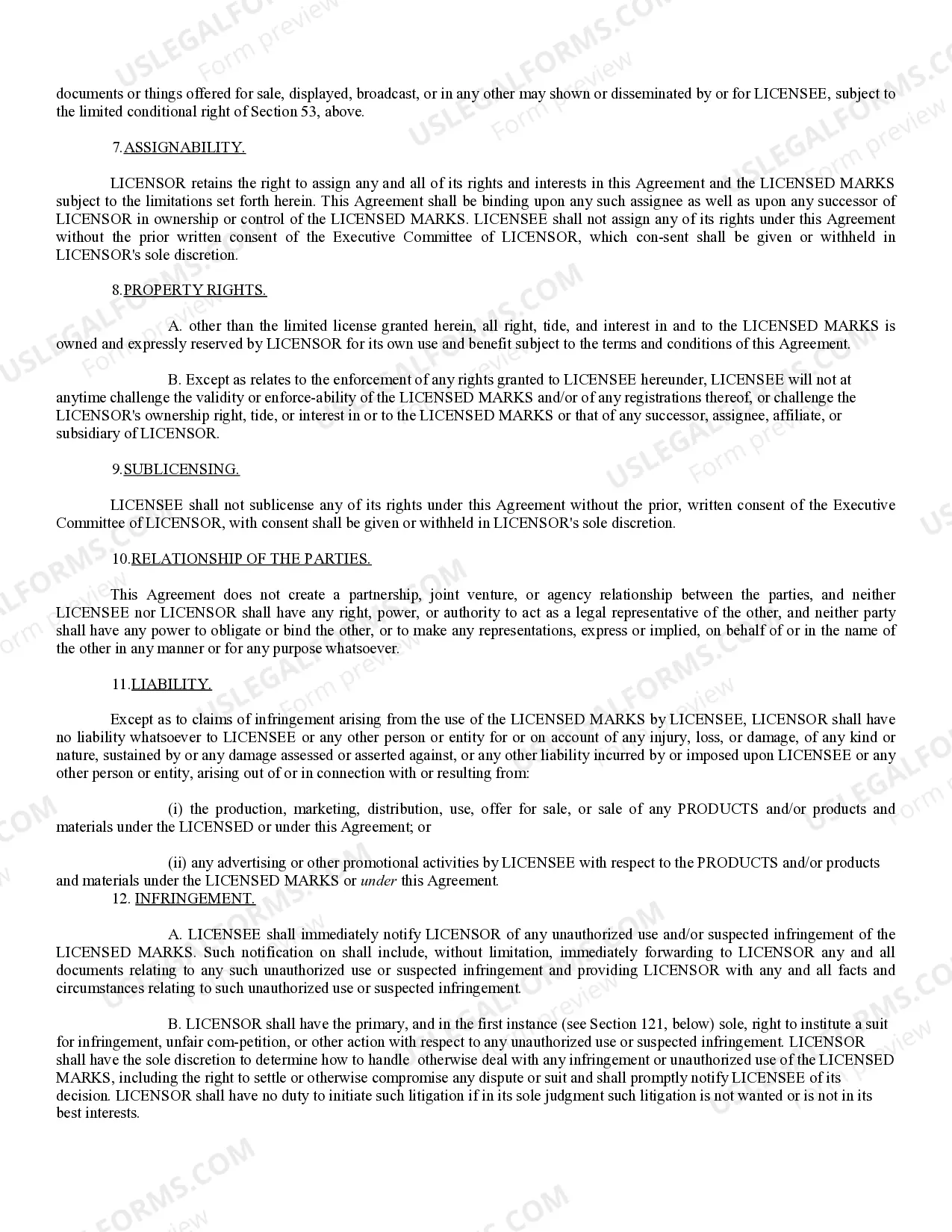 Preview License Agreement between Missouri State Medical Assoc. and Missouri Medical Insurance Co.