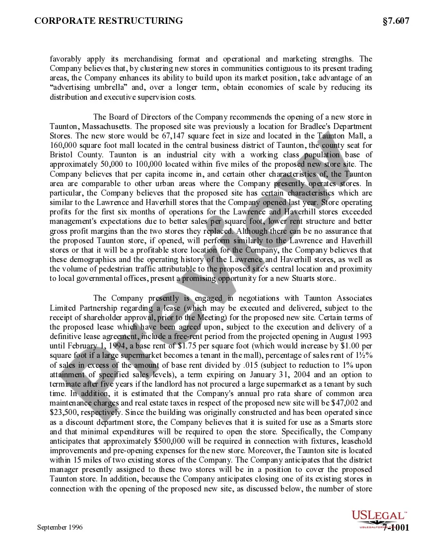 Get Proxy Statement - Stuarts Department Stores, Inc. Preview Proxy Statement - Stuarts Department Stores, Inc.