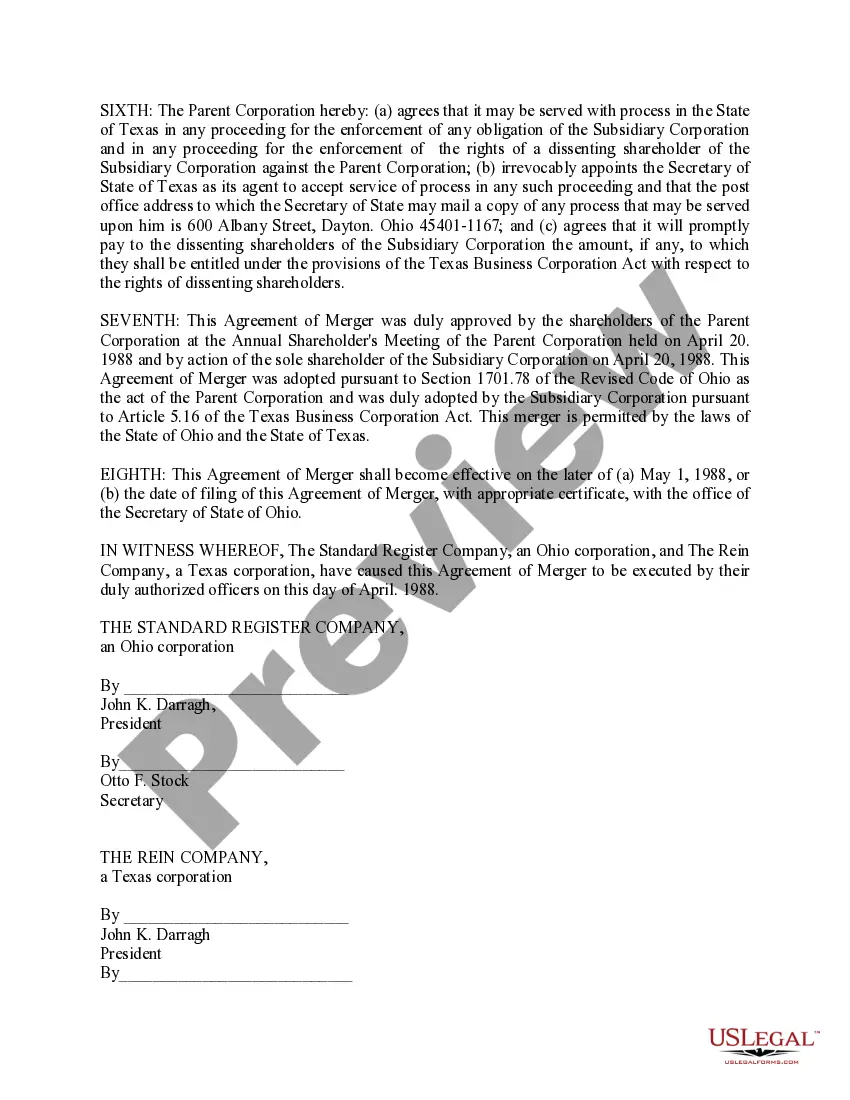 Get Proposal to approve agreement of merger with copy of agreement Preview Proposal to approve agreement of merger with copy of agreement