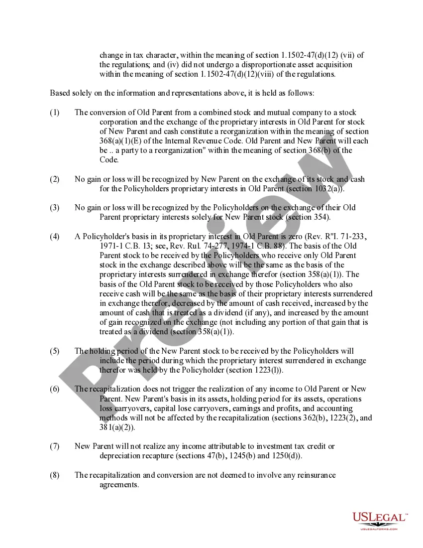 Get Internal Revenue Service Ruling Letter Preview Internal Revenue Service Ruling Letter