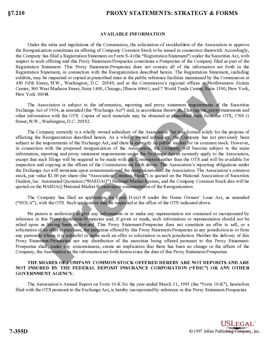 Get Proxy Statement - Metropolitan Bancorp with appendices Preview Proxy Statement - Metropolitan Bancorp with appendices