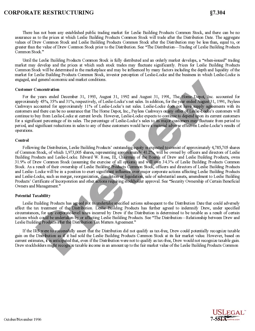 Get Information Statement - Common Stock Preview Information Statement - Common Stock