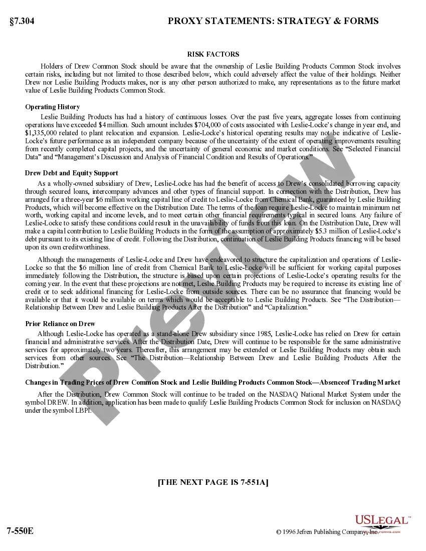Get Information Statement - Common Stock Preview Information Statement - Common Stock