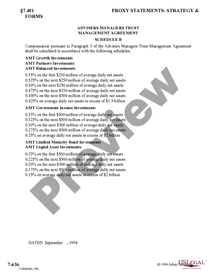 Get Management Agreement between Advisers Managers Trust and Neuberger and Berman Management Inc. Preview Management Agreement between Advisers Managers Trust and Neuberger and Berman Management Inc.