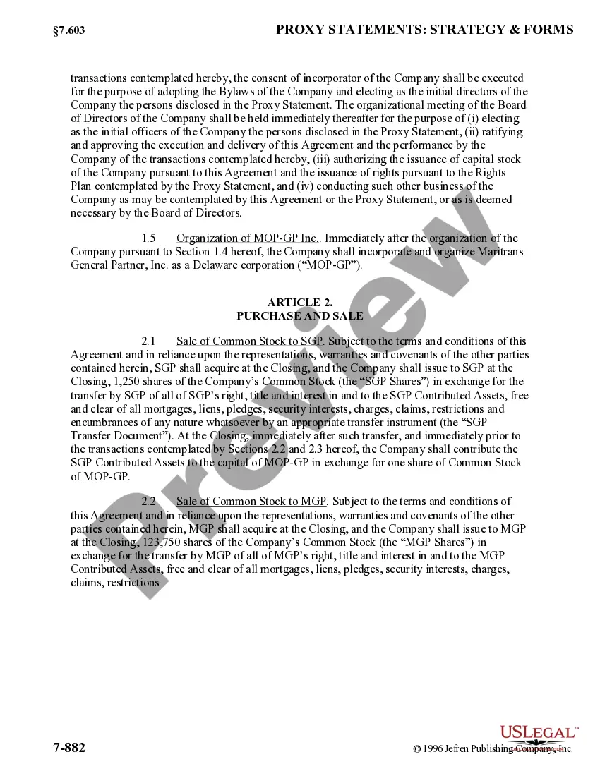 Preview Organization Agreement with exhibit