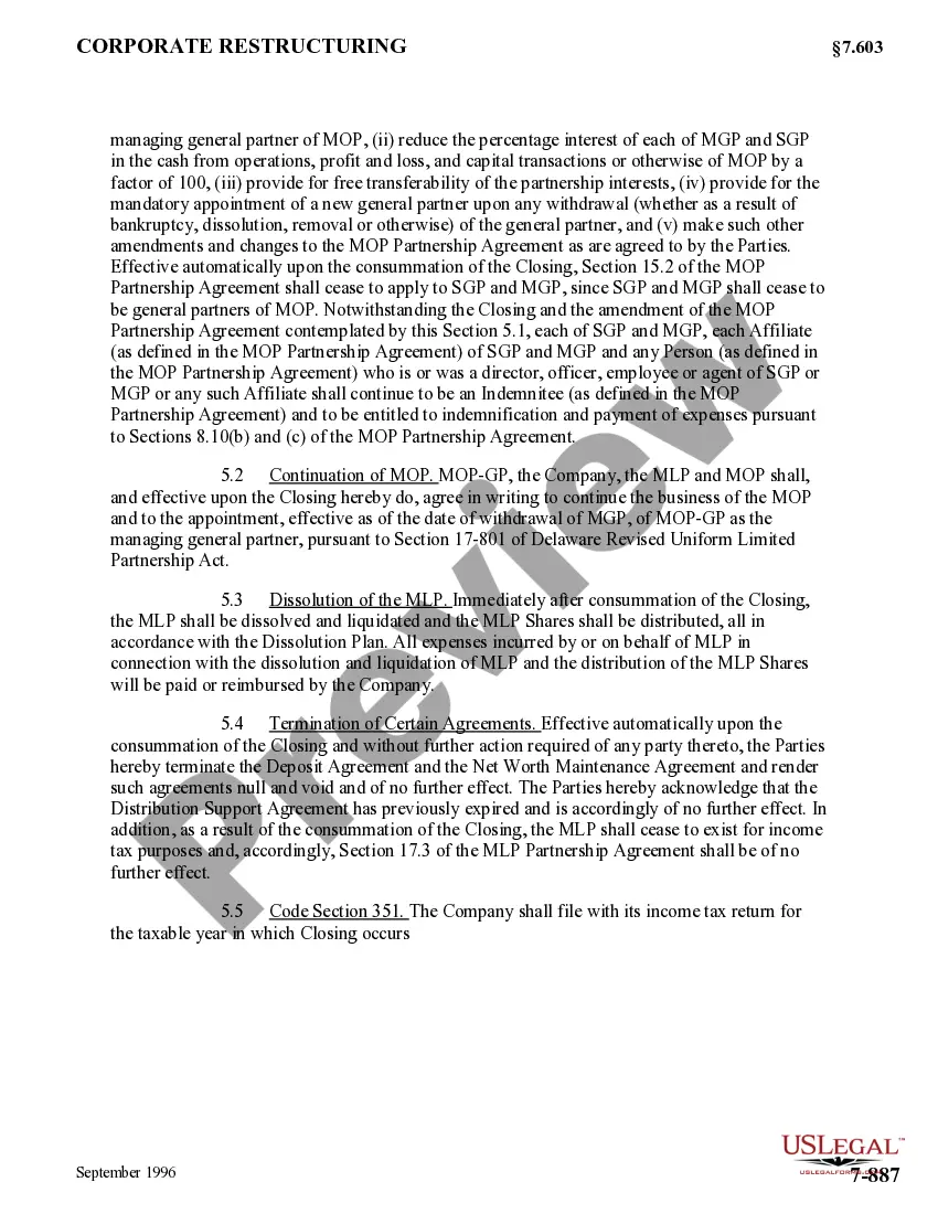 Preview Organization Agreement with exhibit