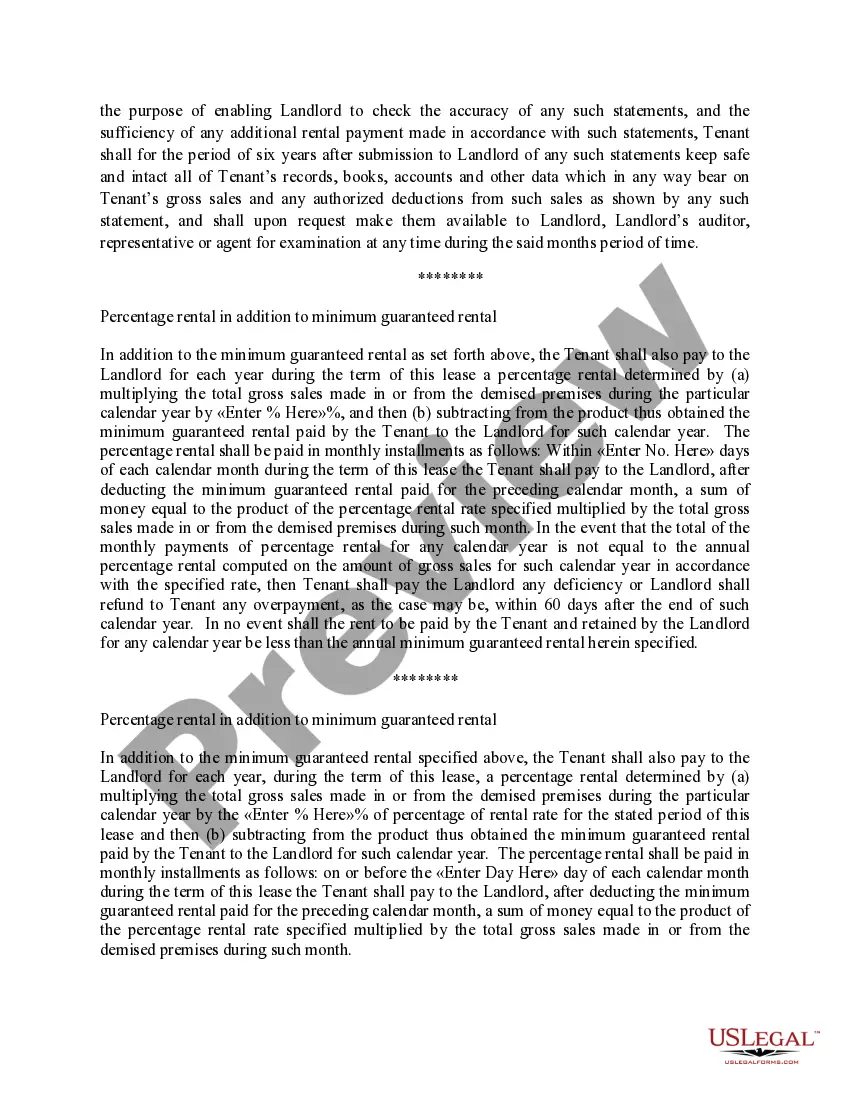 Get Rent Clause Preview Rent Clause