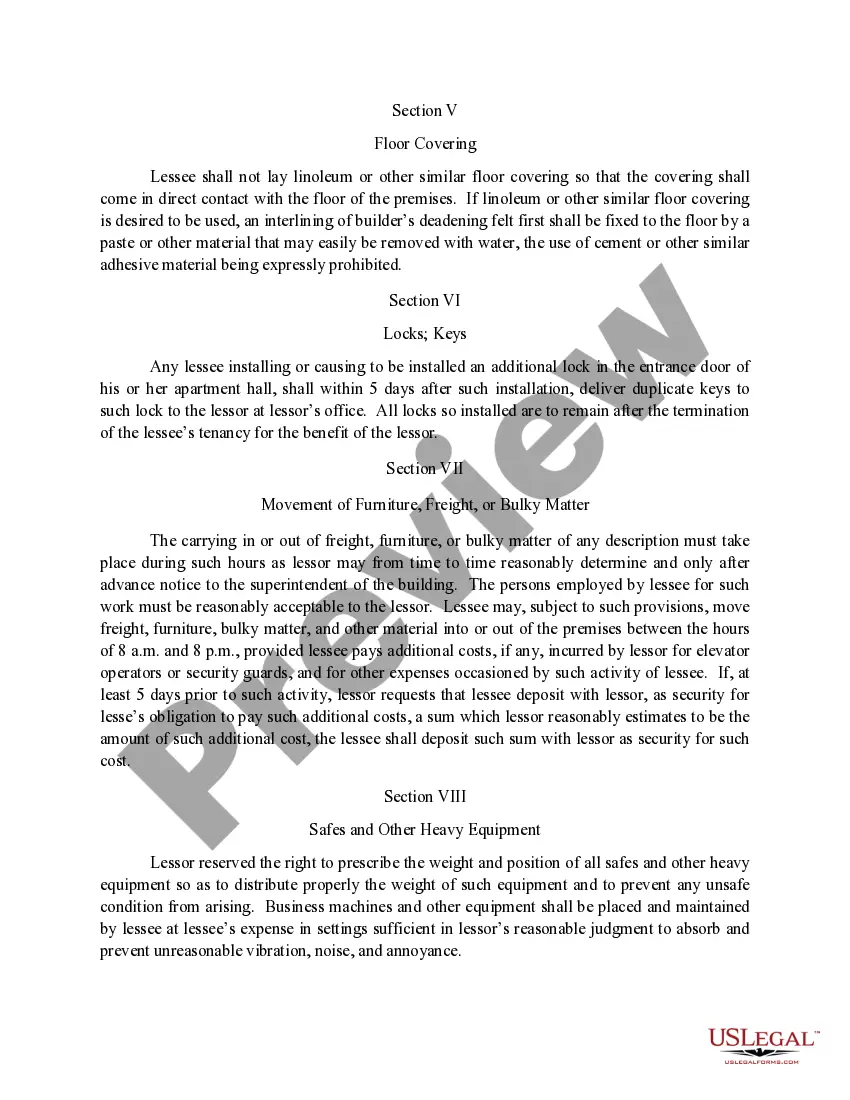 Get Residential Lease - Rules Clause Preview Residential Lease - Rules Clause