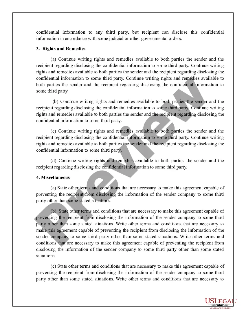 Get Non-Disclosure Agreement between Disclosing and Receiving Parties Preview Non-Disclosure Agreement between Disclosing and Receiving Parties