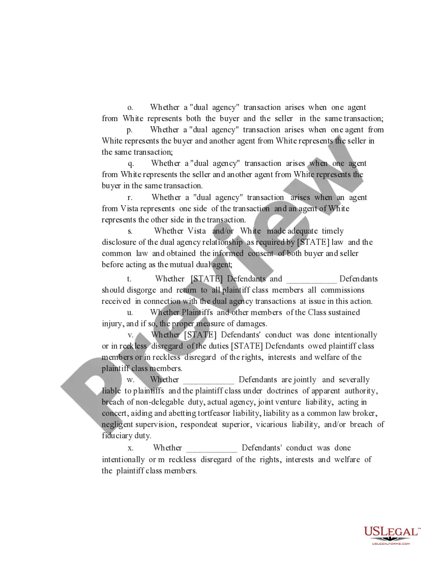 Get Fifth Amended Class Action Complaint Preview Fifth Amended Class Action Complaint