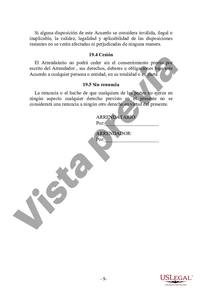 Preview Acuerdo de arrendamiento de equipo con una organización de ventas independiente