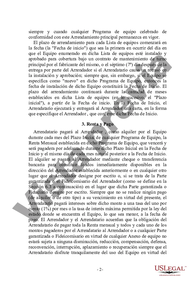 Preview Contrato de arrendamiento principal de terceros