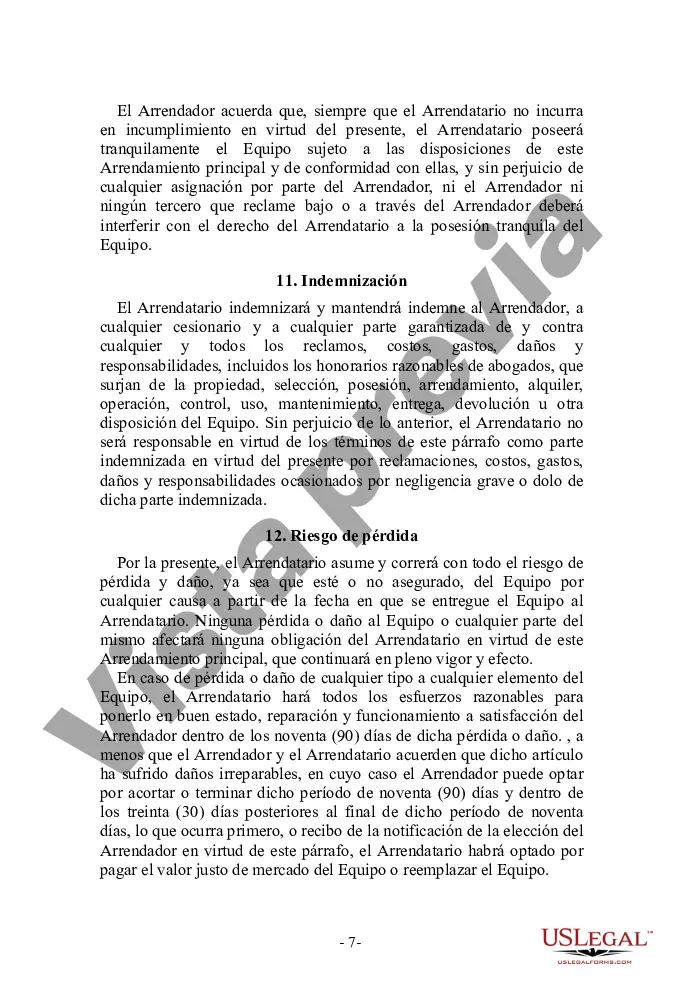 Preview Contrato de arrendamiento financiero principal