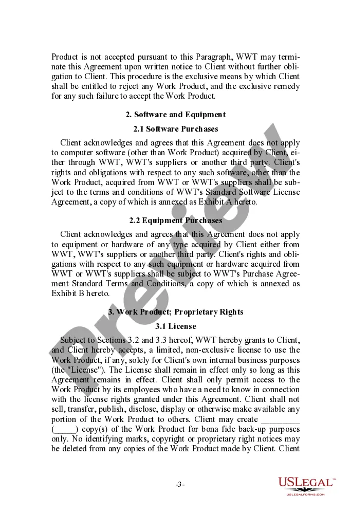 Preview Network Services Agreement