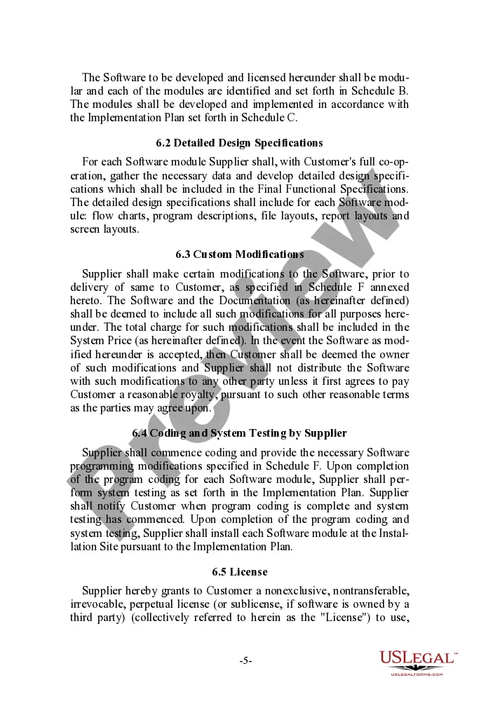 Get System Procurement and Integration Agreement Preview System Procurement and Integration Agreement