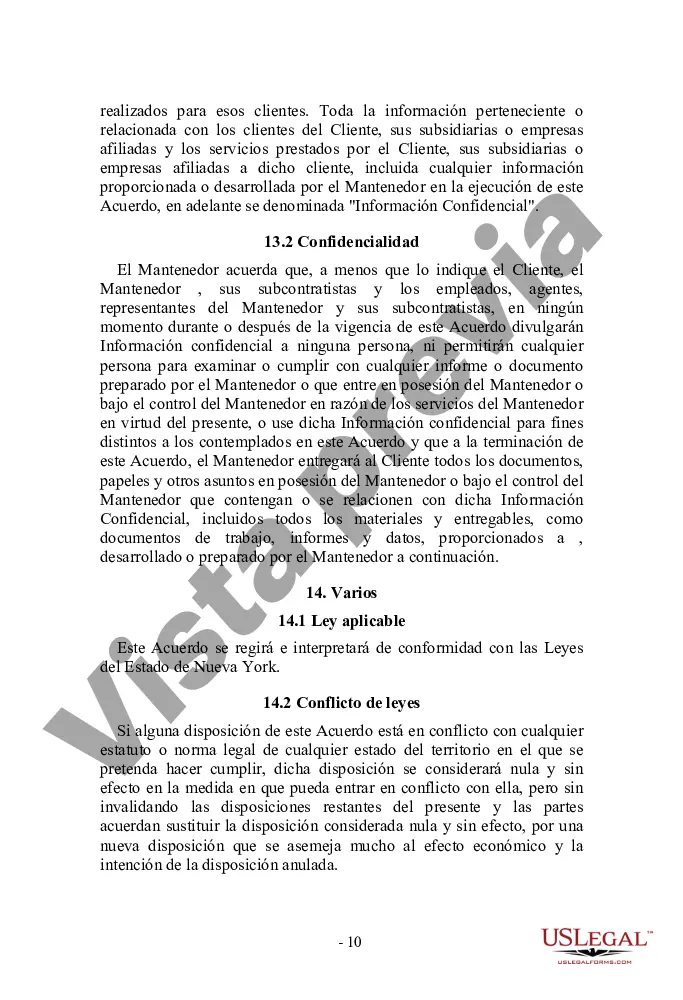 Preview Contrato de Servicio de Telecomunicaciones