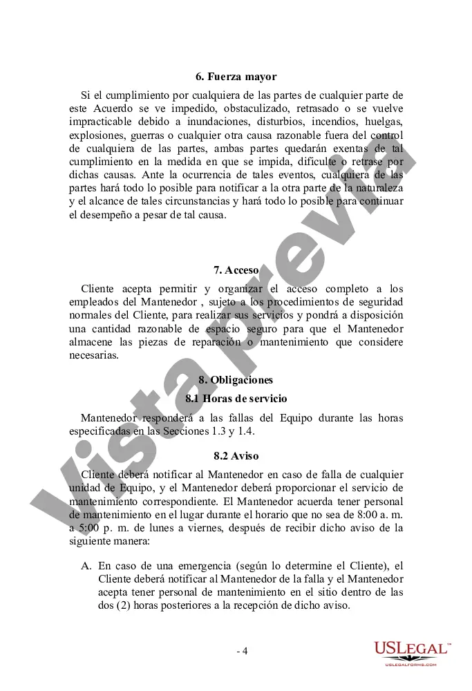 Preview Contrato de Servicio de Telecomunicaciones