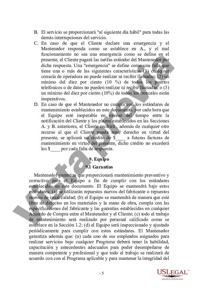 Preview Contrato de Servicio de Telecomunicaciones