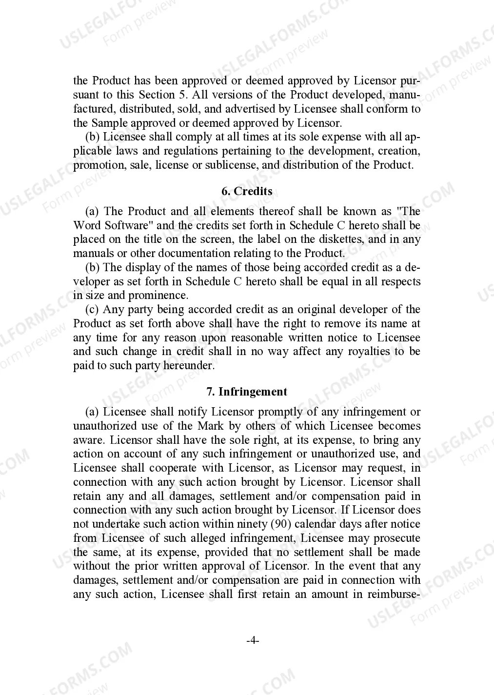 Preview Trademark License Agreement for a Software Product in Educational Market