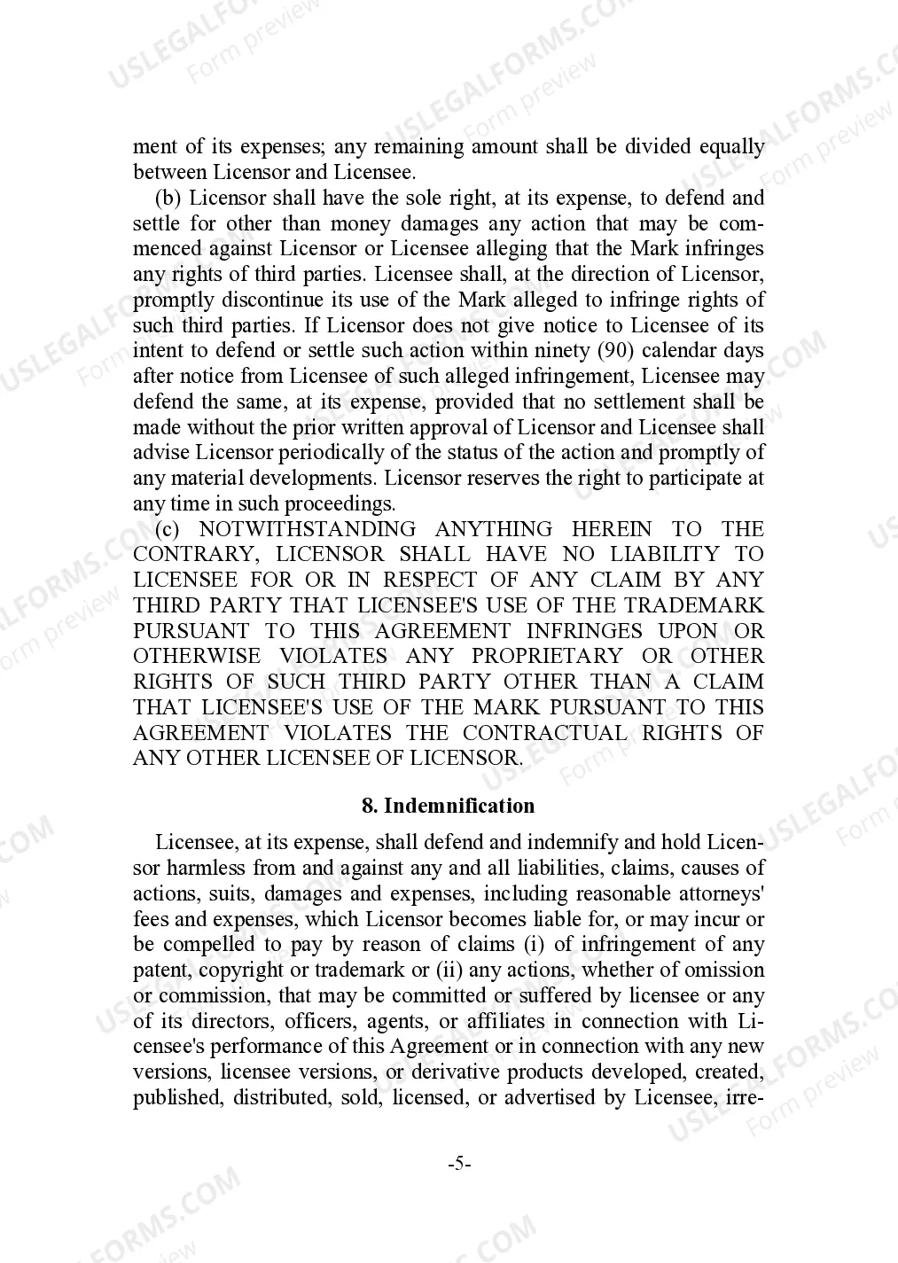 Preview Trademark License Agreement for a Software Product in Educational Market