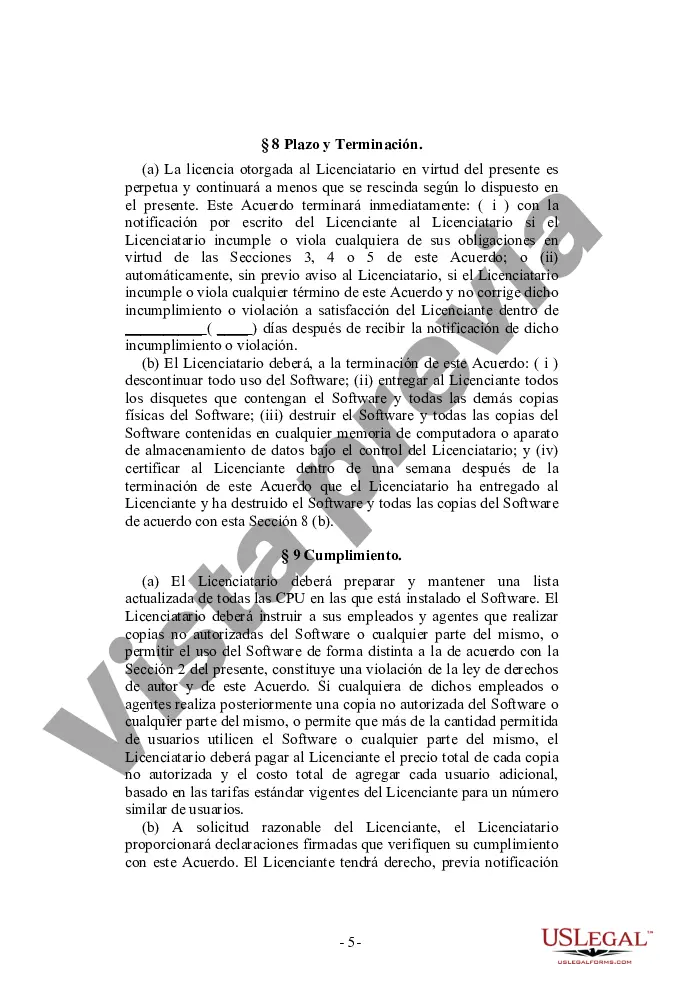 Preview Acuerdo de licencia de software de usuario final