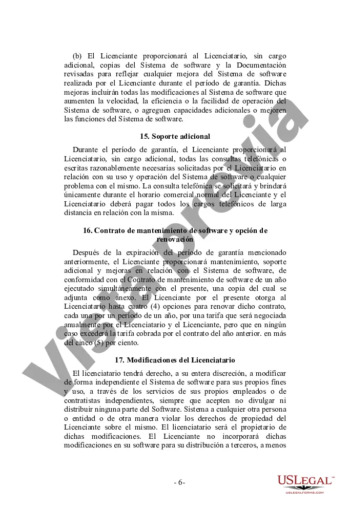 Preview Contrato de licencia de software orientado al usuario no exclusivo y perpetuo