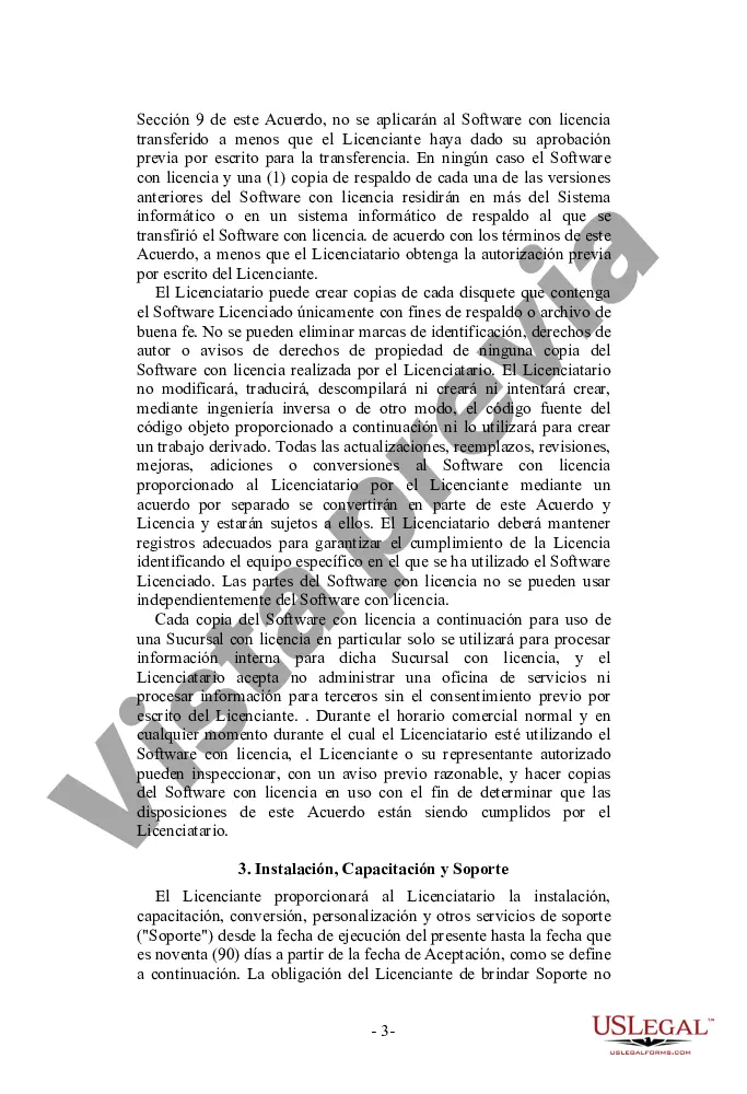 Preview Acuerdo de licencia de software con opción de múltiples sucursales