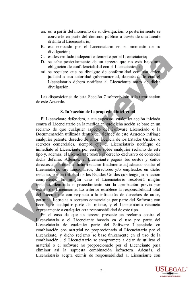 Preview Acuerdo de licencia de software con opción de múltiples sucursales