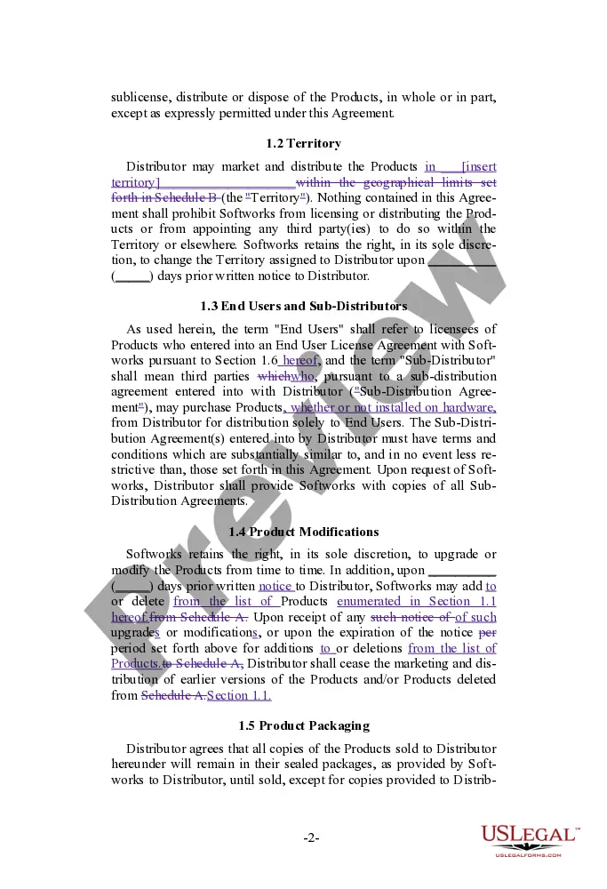 Get Software Distribution and Maintenance Agreement Preview Software Distribution and Maintenance Agreement
