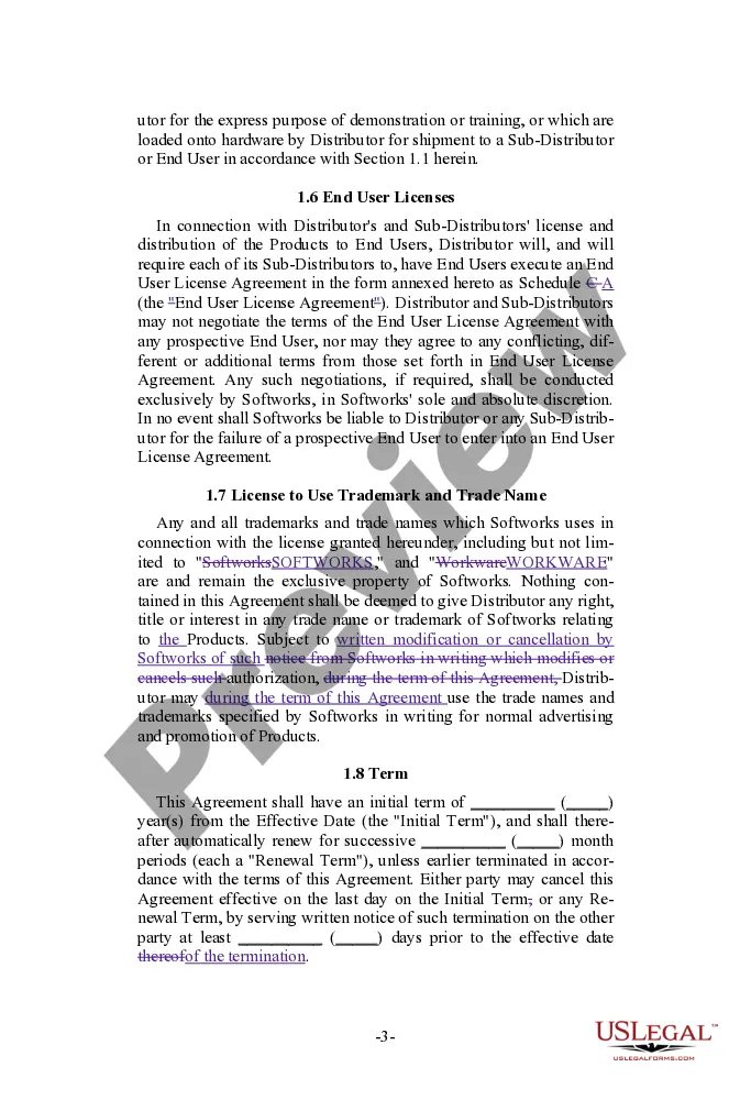 Get Software Distribution and Maintenance Agreement Preview Software Distribution and Maintenance Agreement