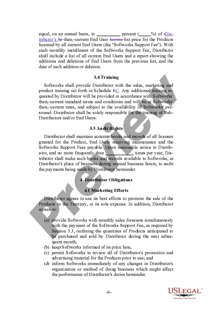 Get Software Distribution and Maintenance Agreement Preview Software Distribution and Maintenance Agreement